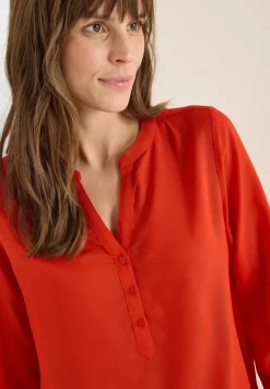 Blouse en couleur unie