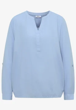 Blouse en couleur unie