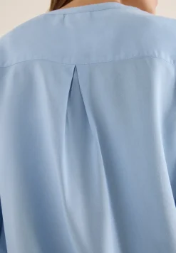Blouse en couleur unie