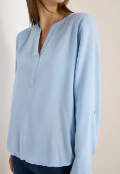 Blouse en couleur unie