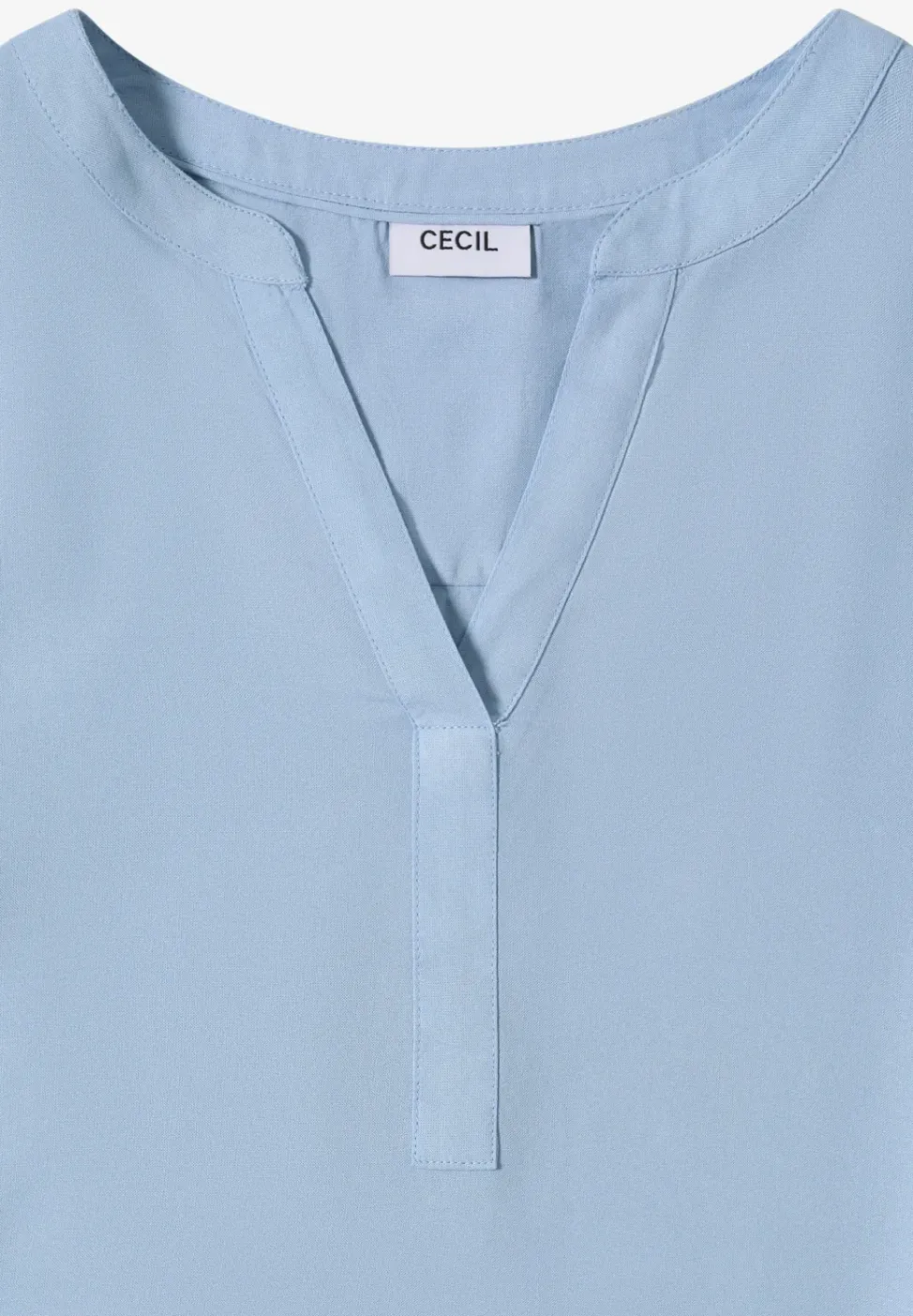 Blouse en couleur unie