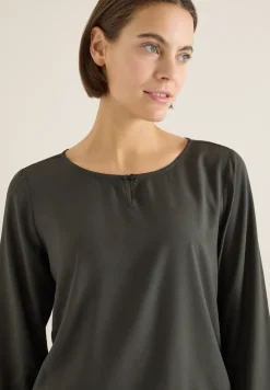 Blouse en couleur unie