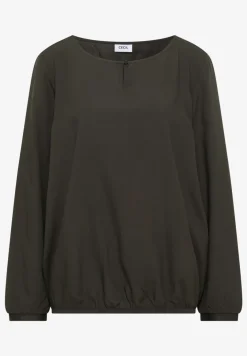 Blouse en couleur unie