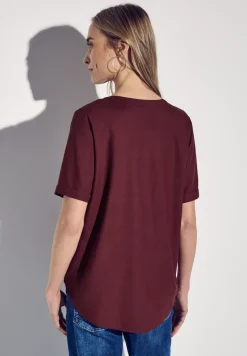 Blouse en couleur unie