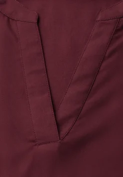 Blouse en couleur unie