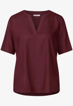 Blouse en couleur unie