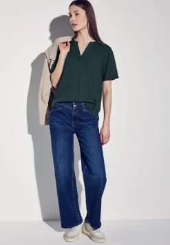 Blouse en couleur unie