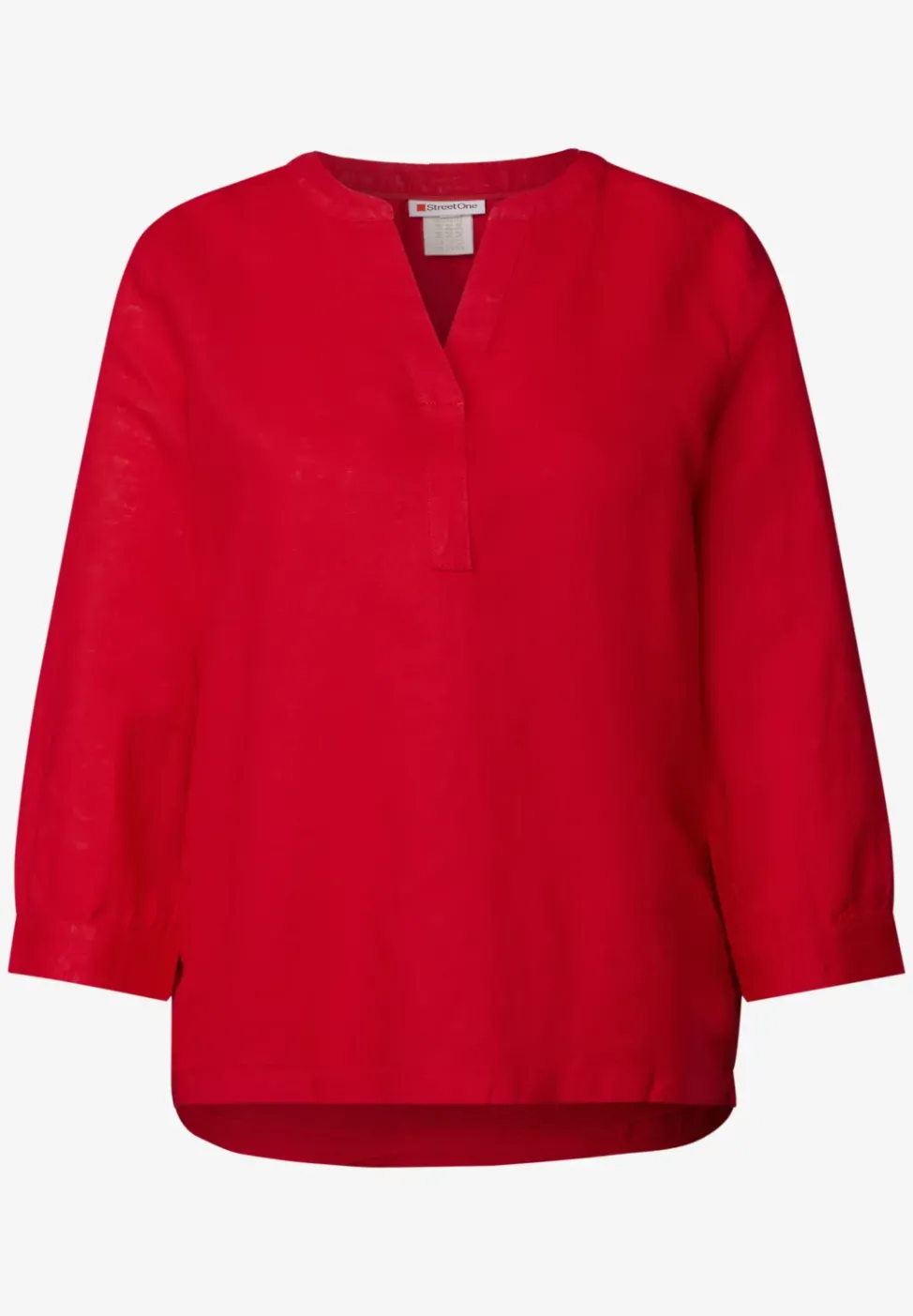 Blouse en couleur unie