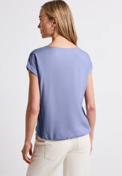 Blouse en couleur unie