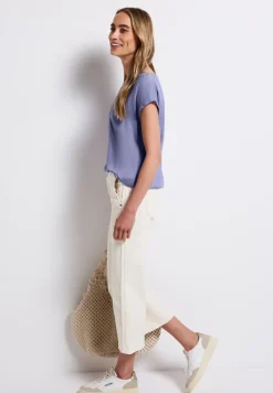 Blouse en couleur unie