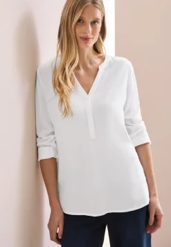 Blouse en couleur unie