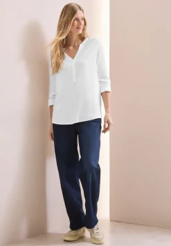 Blouse en couleur unie