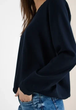 Blouse en couleur unie