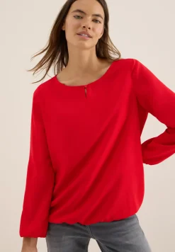 Blouse en couleur unie