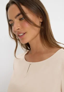 Blouse en couleur unie