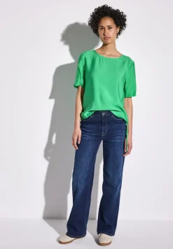 Blouse en couleur unie