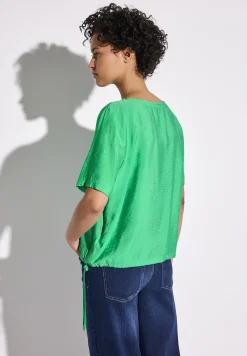 Blouse en couleur unie