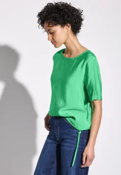 Blouse en couleur unie