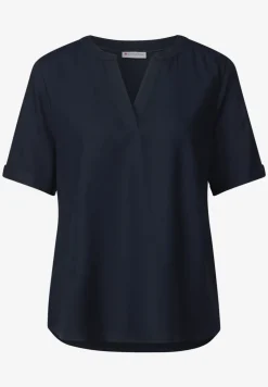 Blouse en couleur unie
