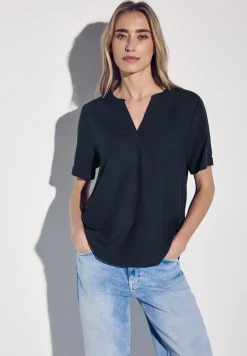 Blouse en couleur unie