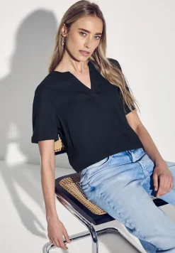 Blouse en couleur unie