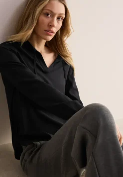 Blouse en couleur unie