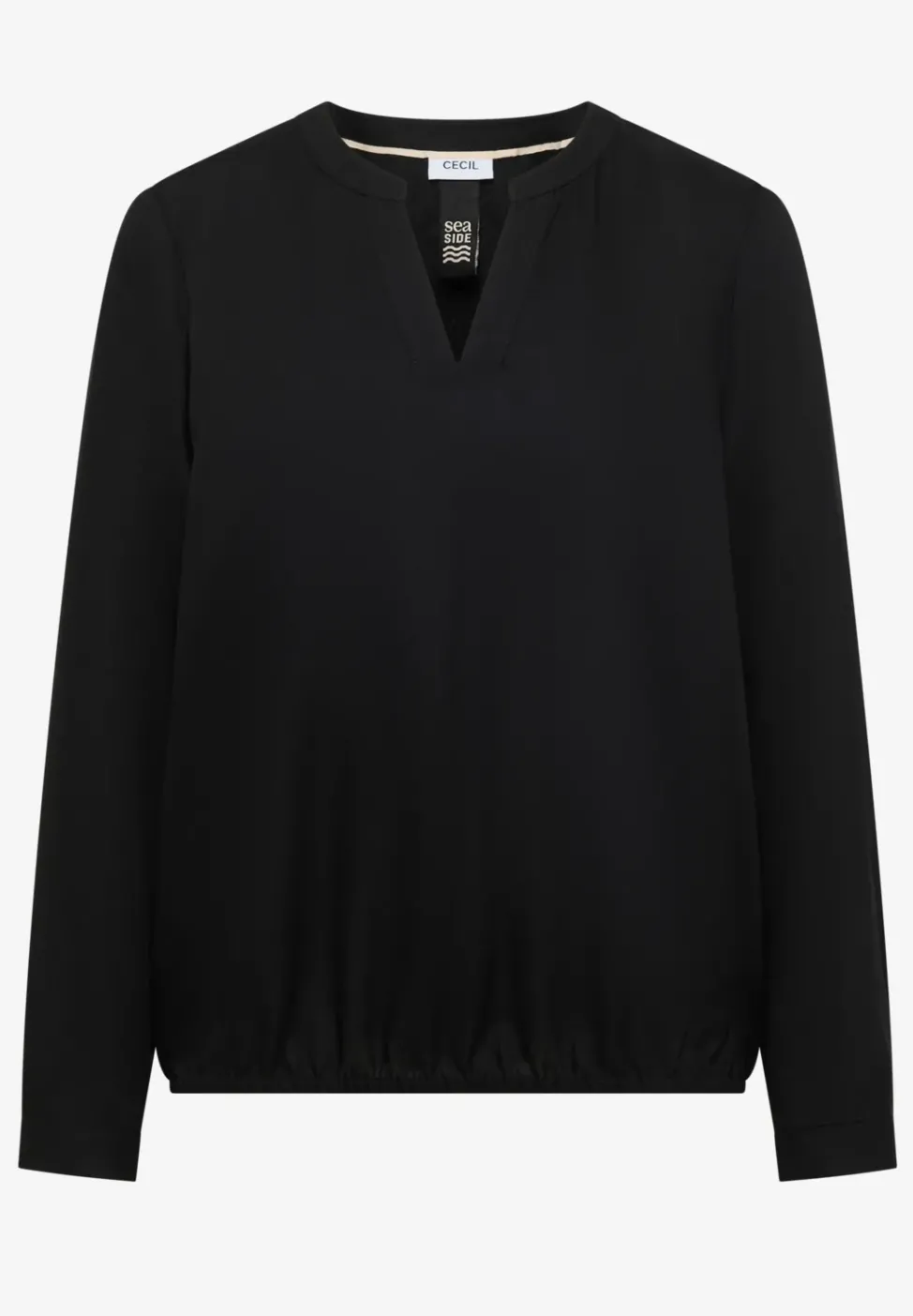 Blouse en couleur unie