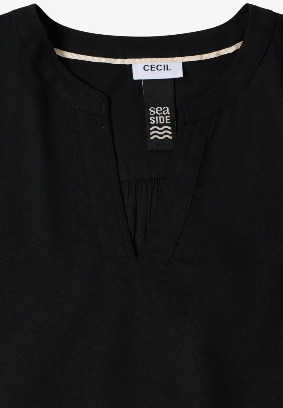 Blouse en couleur unie