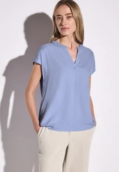 Blouse en couleur unie