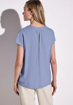 Blouse en couleur unie