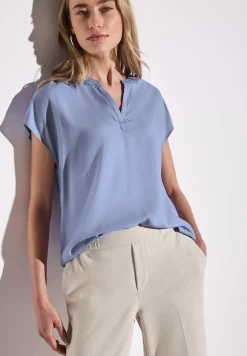 Blouse en couleur unie
