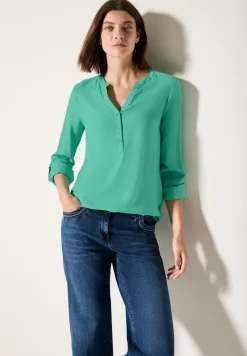 Blouse en couleur unie