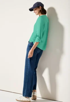 Blouse en couleur unie