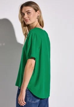 Blouse en couleur unie