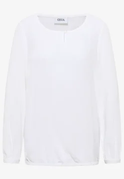 Blouse en couleur unie