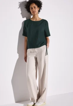 Blouse en couleur unie