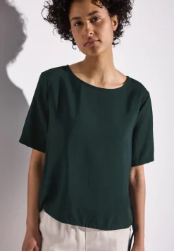 Blouse en couleur unie