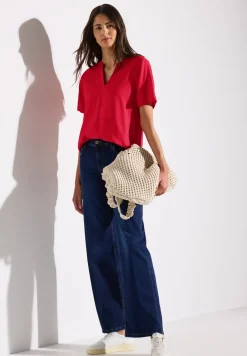 Blouse en couleur unie