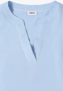 Blouse en couleur unie