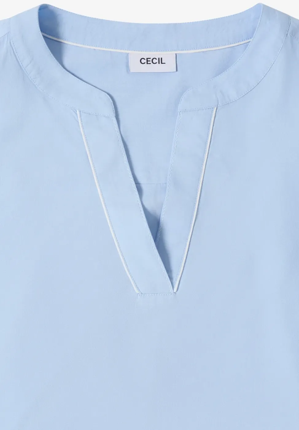 Blouse en couleur unie