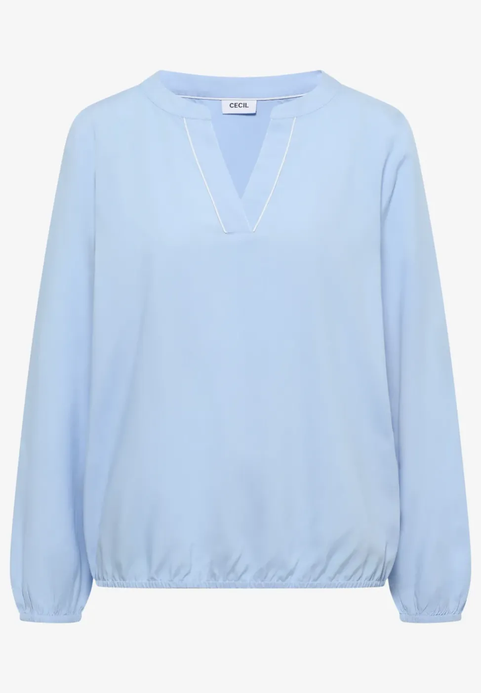 Blouse en couleur unie