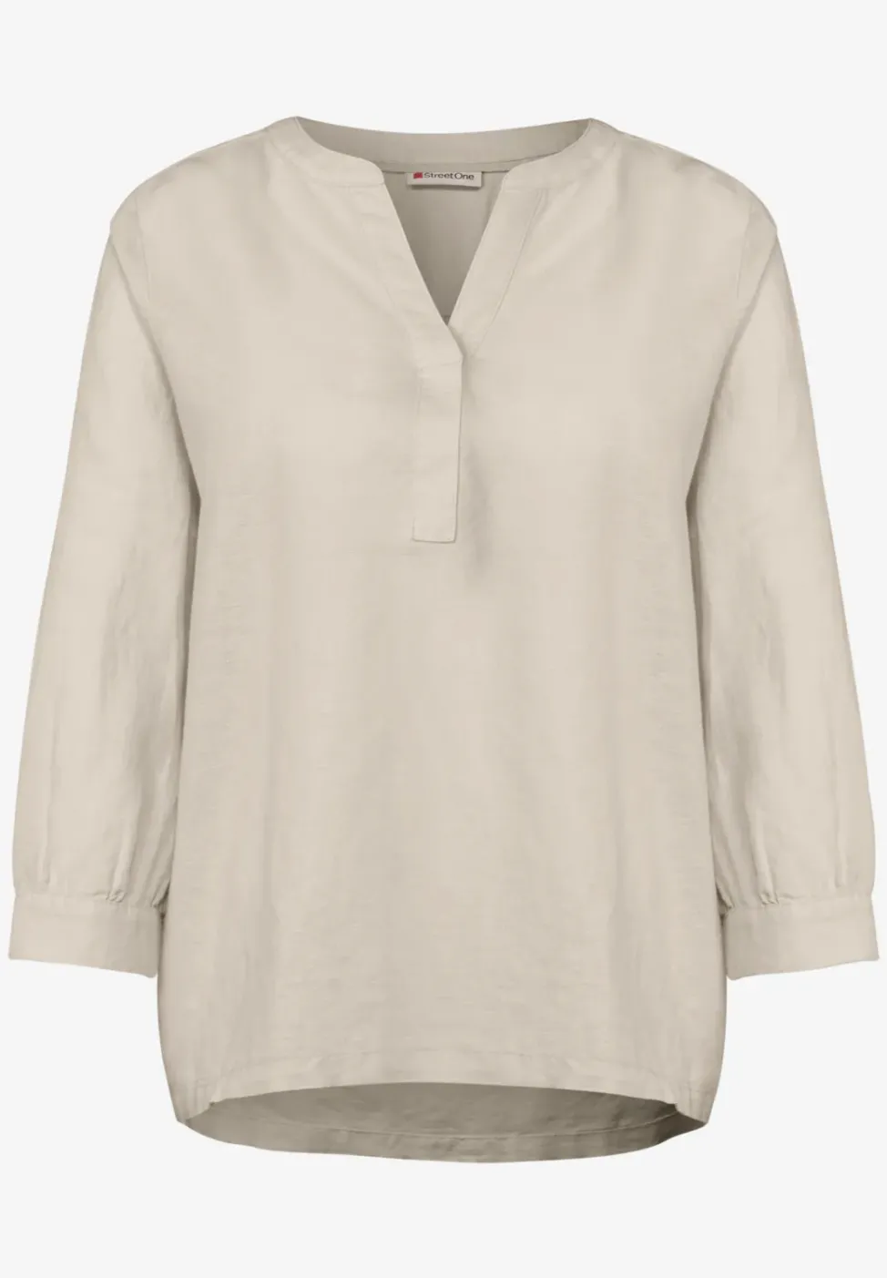 Blouse en couleur unie