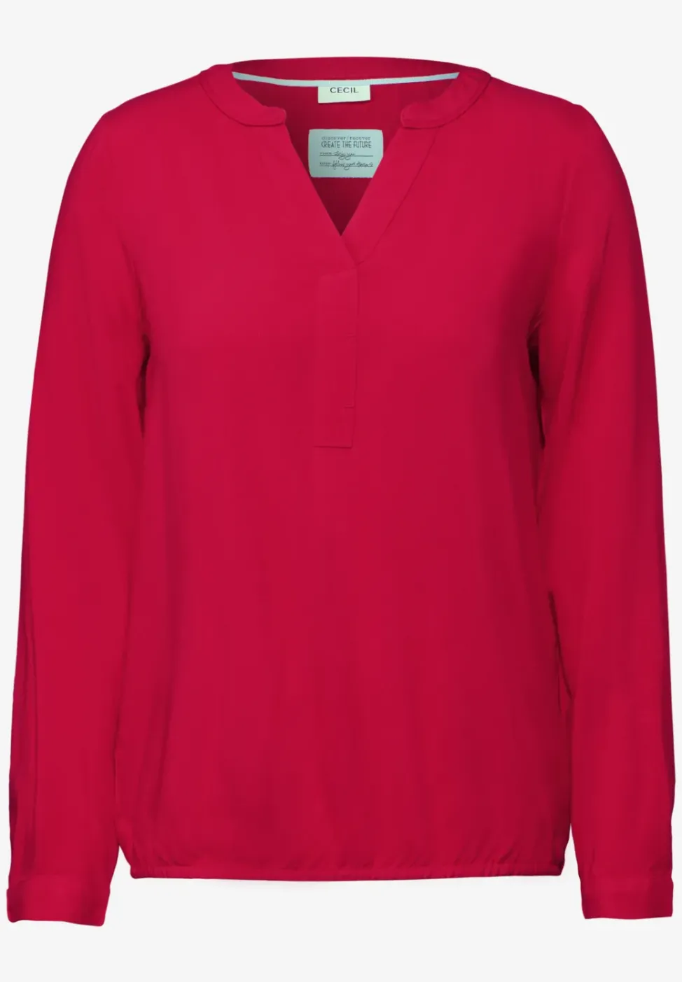 Blouse en couleur unie