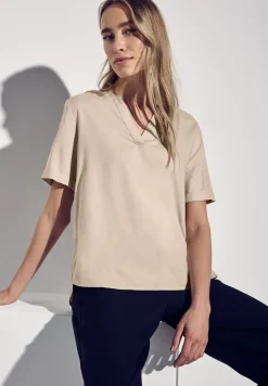 Blouse en couleur unie