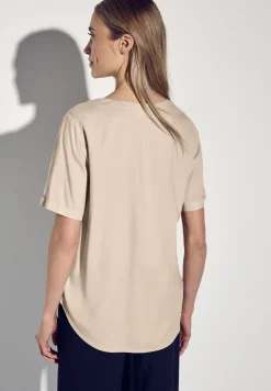 Blouse en couleur unie
