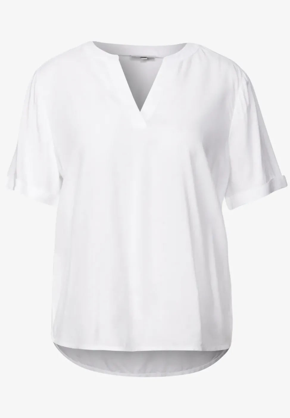 Blouse en couleur unie