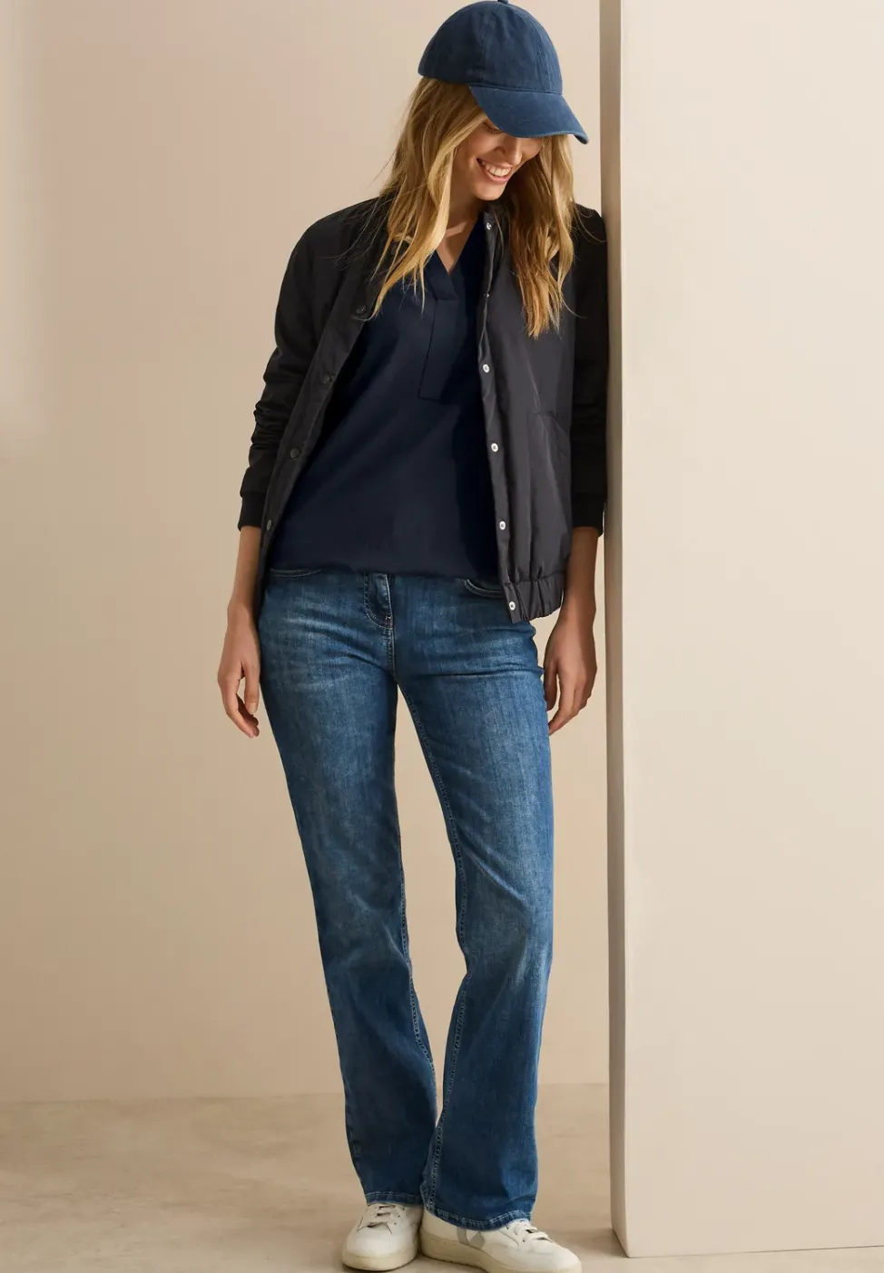 Blouse en couleur unie