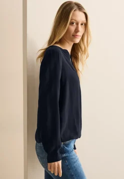 Blouse en couleur unie