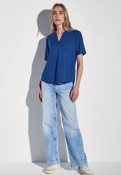 Blouse en couleur unie