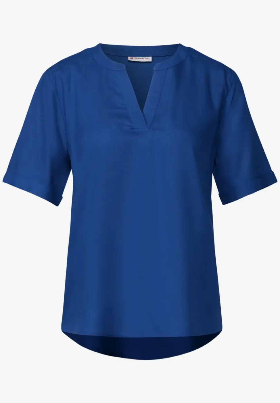Blouse en couleur unie